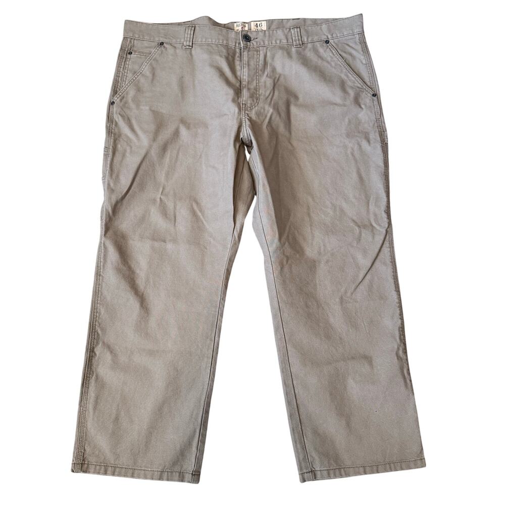 Redhead Cargo Flex‎ Khaki Work Pants Men's Big & Tall 46x30 Carpenter Utility